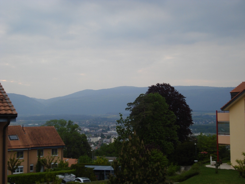La bise c'est calmée mais le ciel reste bouché
