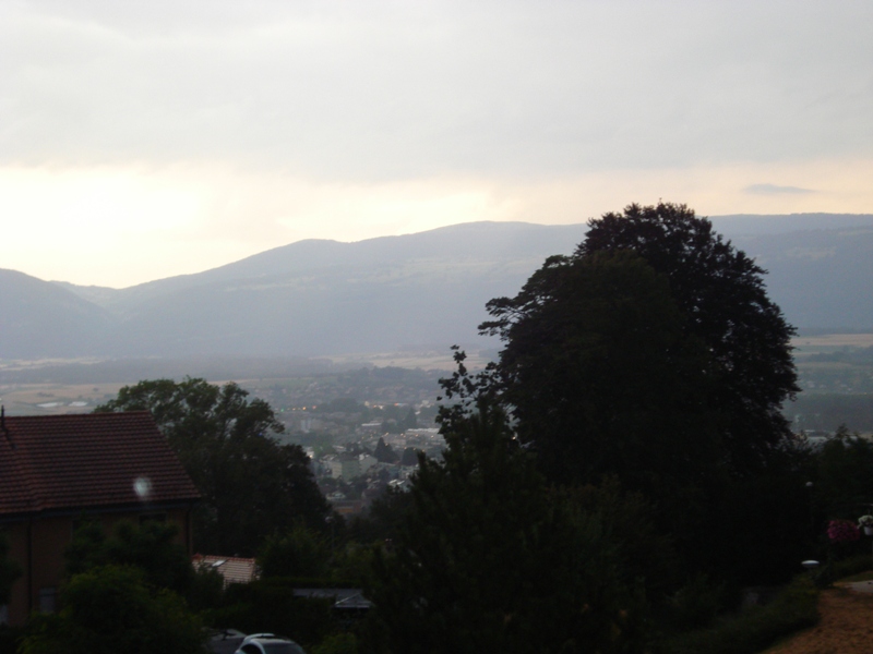 Une averse courte mais forte