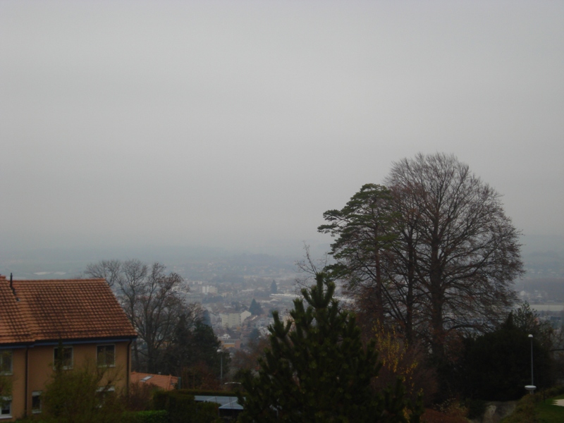 Ciel couvert par le stratus