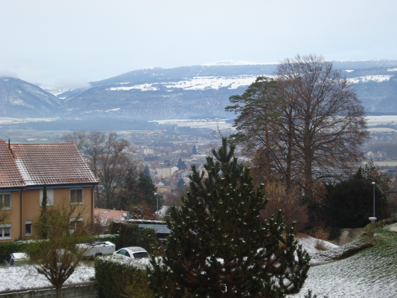 Ciel couvert avant les premières chutes de neige