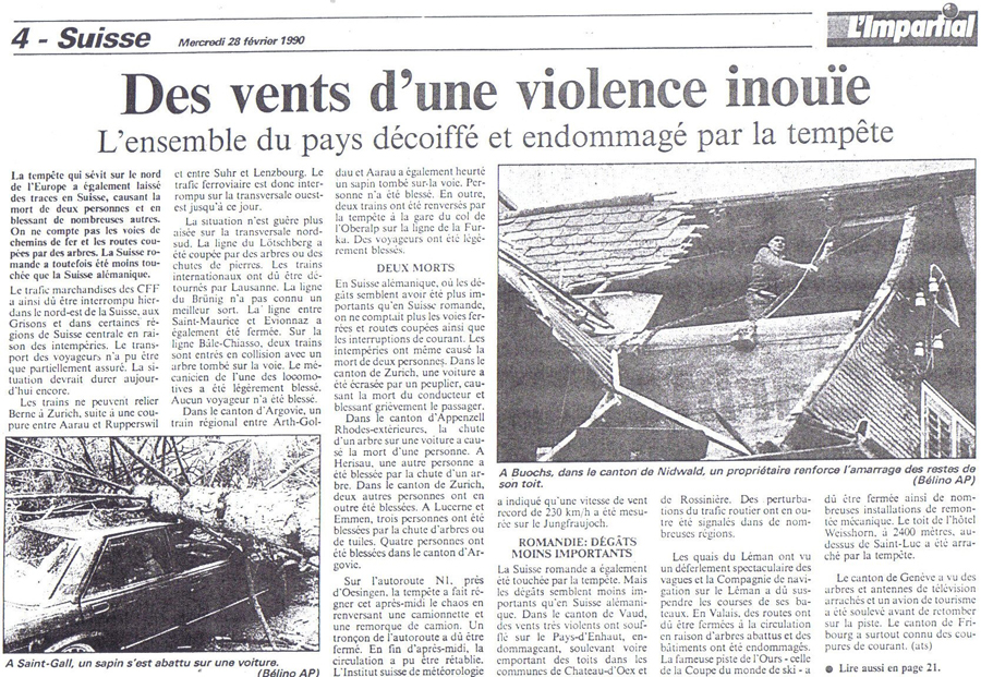 Article de presse 28 février 1990